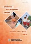 Statistik Kesejahteraan Rakyat Kabupaten Bangka Tengah 2018