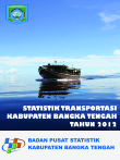 Statistik Transportasi Kabupaten Bangka Tengah 2012