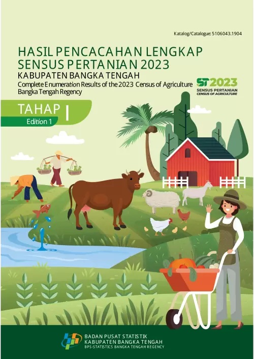Hasil Pencacahan Lengkap Sensus Pertanian 2023 - Tahap I Kabupaten Bangka Tengah